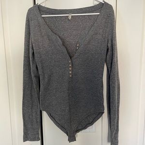 Never worn free people long sleeve body suit